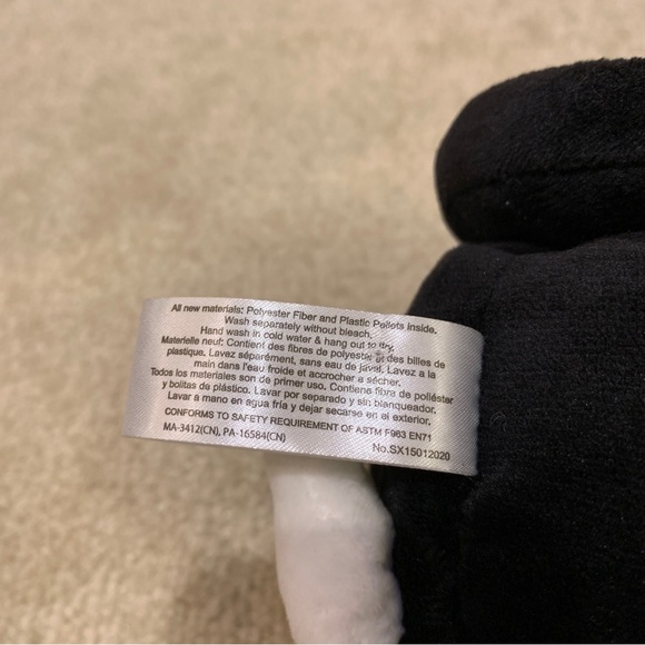 Nintendo Super Mario Bros Black Bullet Bill 6" Plush Stuffed Toy Figure 2017 - Picture 10 of 13